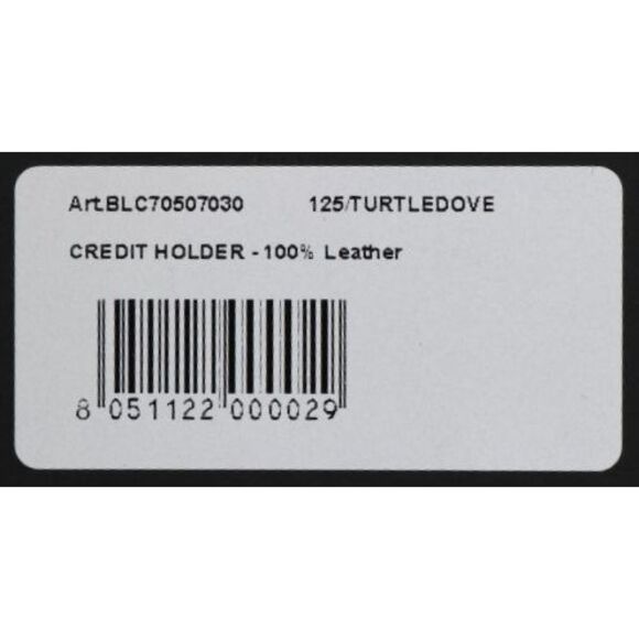 Billionaire Italian Couture Brown Leather Cardholder Men's Wallet - Picture 6 of 6